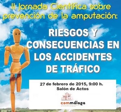 Próxima celebración en Málaga de la II Jornada Científica sobre Amputación